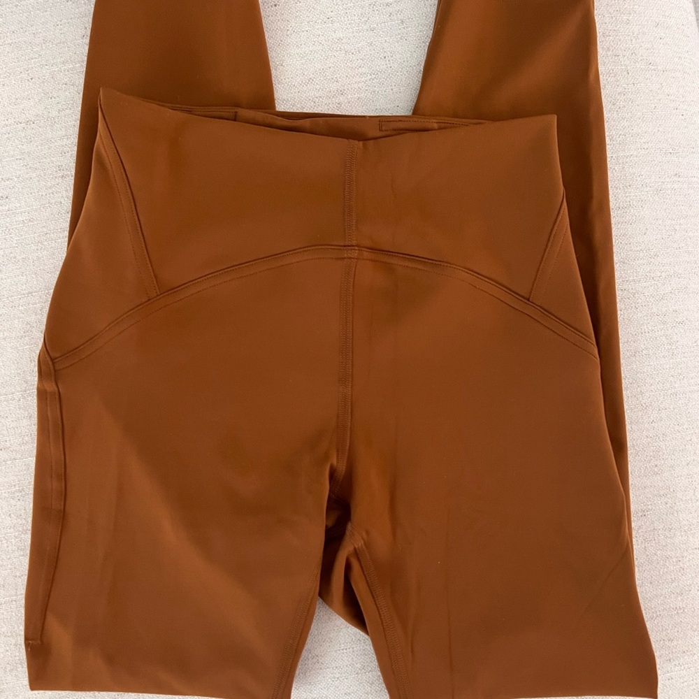 Lululemon instill high rise tight Copper Brown